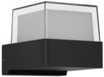 Italux Aplica perete exterior moderna neagra patrata Martha 3000k S (OWL-4642-3K)
