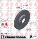 ZIMMERMANN Disc frana ZIMMERMANN COAT Z 280.3198. 20 (280.3198.20)