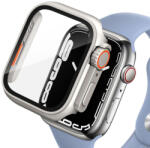 Tech-Protect Defense 360 carcasa cu sticla de protectie pentru Apple Watch 7/8 45mm, titanium