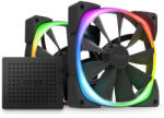 NZXT Aer RGB 2 Twin Pack Black 140mm (HF-2814C-DB)