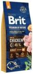 Brit Premium By Nature Adult M cu pui 15kg + LAB V 500ml - 5% off ! ! !