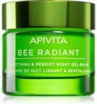 APIVITA Bee Radiant gel balsam detoxifiant pentru noapte și netezire 50 ml