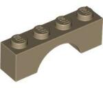 LEGO® 3659c69 - LEGO sötét krémszínű boltív 1 x 4 méretű (3659c69)