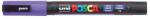 uni Dekormarker, 0, 9-1, 3 mm, UNI "Posca PC-3ML", fényes lila (TUPC3MLL) - webpapir