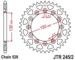 JT Sprockets 245/2.50 JTR hátsó lánckerék acél