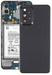  tel-szalk-1929705461 Samsung Galaxy A23 5G fekete OEM akkufedél hátlap, kamera lencse - burkolati elem (tel-szalk-1929705461)