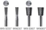 Pretec 444810 WKN0307 Keményfém turbómaró, Fordított kúp alakú standard fogazás Z=3