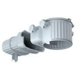  Kaiser 1281-30 HaloX 100 lámpadoboz LED és halogén lámpákhoz 190 mm-es trafóalagúttal beton zsaluzatba. 4 db. M20/25 bevezető bordás gégecsövekhez. Mélység: 110 mm Átmérő: 130mm (1281-30)