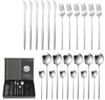  QU-26396 24 darabos evőeszközkészlet - Ezüst