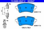 ATE set placute frana, frana disc ATE 13.0460-2647.2 (13.0460-2647.2)