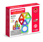 Clics Toys Set magnetic de construit- Magformers Basic 30 piese magnetice Jucarii de constructii magnetice