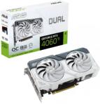 ASUS GeForce RTX 4060 Ti Dual White OC 8GB GDDR6 (DUAL-RTX4060TI-O8G-WHITE/90YV0J42-M0NA00) Videokártya