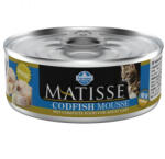 Matisse hrana umeda pentru pisici cu cod si hering mousse 85 g