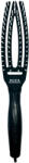 Olivia Garden Perie curbata mica cu ventilatie Finger Small Black (5414343013927)
