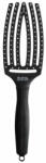 Olivia Garden Perie curbata medie cu ventilatie Finger Medium Black (5414343013934)