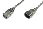 ASSMANN Захранващ кабел Assmann AK-440201-018-S, от IEC C14(м) към IEC C13(ж), 1.8m, черен (AK-440201-018-S)