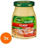 Smak Set 3 x Mustar Clasic, Smak, 180 g
