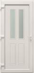 Deli Home Szicília fehér 98x208cm bal, PVC bejárati ajtó + kilincs (1003042)