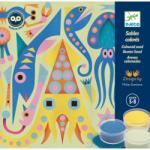 DJECO Atelier creativ cu nisip fluorescent, Luminile din ocean (DJ08679)