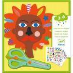 DJECO Set creativ cu autocolante Djeco, La coafor (DJ09045)