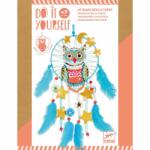 DJECO Set DIY Djeco, Dreamcatcher cu sclipici (DJ07961)