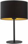 Argon 4342 | Karin Argon asztali lámpa 44cm vezeték kapcsoló 1x E27 fekete, arany (4342)