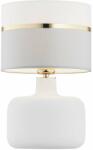 Argon 4361 | Beja-AR Argon asztali lámpa 40cm vezeték kapcsoló 1x E27 fehér, arany, szürke (4361)