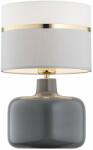 Argon 4362 | Beja-AR Argon asztali lámpa 40cm vezeték kapcsoló 1x E27 sötétszürke, arany, fehér (4362)