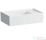 Laufen Kartell By Laufen 46x28 cm-es mosdó csaplyuk és túlfolyó nélkül, matt fehér H8153347571121 (H8153347571121)