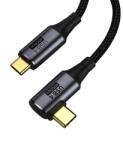  Cablu USB4 Gen3x2 40Gbps 8K60Hz 240W drept/unghi 90 grade T-T 0.3m, ku4cu03 (KU4CU03)