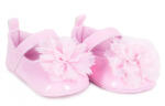 Yo! Bébi Kocsicipő 6-12 hó rózsaszín virág - babastar