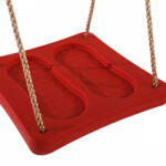 KBT Leagan plastic de stat in picioare rosu Foot swing (111-001-001-001) Leagan