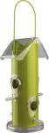 TRIXIE hranitor exterior cu 4 stinghii pentru pasarile salbatice (800 ml / 25 cm | Verde) (55633)