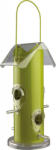 TRIXIE hranitor exterior cu 4 stinghii pentru pasarile salbatice (800 ml / 25 cm | Verde)