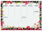 SIGEL Könyökalátét, 420x297 mm, SIGEL "Flower Love (JS200) - bestoffice