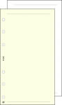 SATURNUS Kalendárium betét, jegyzetlap, "L", sima, SATURNUS, chamois (NKL325) - bestoffice