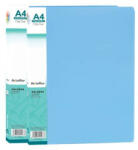 FlexOffice Villámzáras mappa, PP, A4, FLEXOFFICE "FO-CF02", kék (FO-CF02) - bestoffice