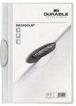 DURABLE Gyorsfűző, klipes, A4, DURABLE "Swingclip® 30", fehér (226002) - bestoffice