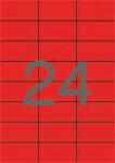 APLI Etikett, 70x37 mm, színes, APLI, piros, 2400 etikett/csomag (11836) - bestoffice