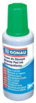 DONAU Bélyegzőfesték, 30 ml, DONAU, zöld (7808001PL-F06) - bestoffice