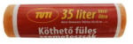 TUTI Szemeteszsák, köthető füles, 35 l, 20 db, 50x60 cm, 9 , TUTI, narancssárga (KHT967) - bestoffice