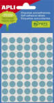 APLI Etikett, 8 mm kör, kézzel írható, színes, APLI, kék, 288 etikett/csomag (2045) - bestoffice