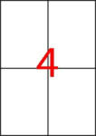 APLI Etikett, univerzális, 105x148 mm, APLI, 40 etikett/csomag (LCA12919) - bestoffice