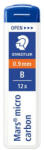 STAEDTLER Grafitbél, B, 0, 9 mm, STAEDTLER "Mars Micro Carbon 250 (250 09-B) - bestoffice