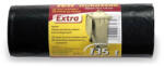 TUTI Szemeteszsák, extra erős, 135 l, 10 db, 70x110 cm, 27 , TUTI "Extra", fekete (PDP_024) - bestoffice