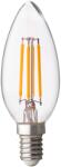 UltraLux Led filament ЛАМПА КОНУС, ДИМИРАЩА, 4w, e14, 2700k, 220-240v ac, ТОПЛА (lfc41427d)