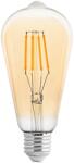 UltraLux Led filament ЛАМПА КРУШКА, ДИМИРАЩА, 4w, e27, 2500k, 220-240v ac, АМБЪР (lfst42725d)