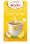 YOGI TEA Citromos Gyömbér Tea Bio 17 X 1, 8 G Yogi