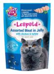 Leopold Assorted Meat in jelly chicken & turkey 100 g