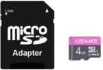 USAMS microSDHC 4GB + Adapter (US-ZB115)